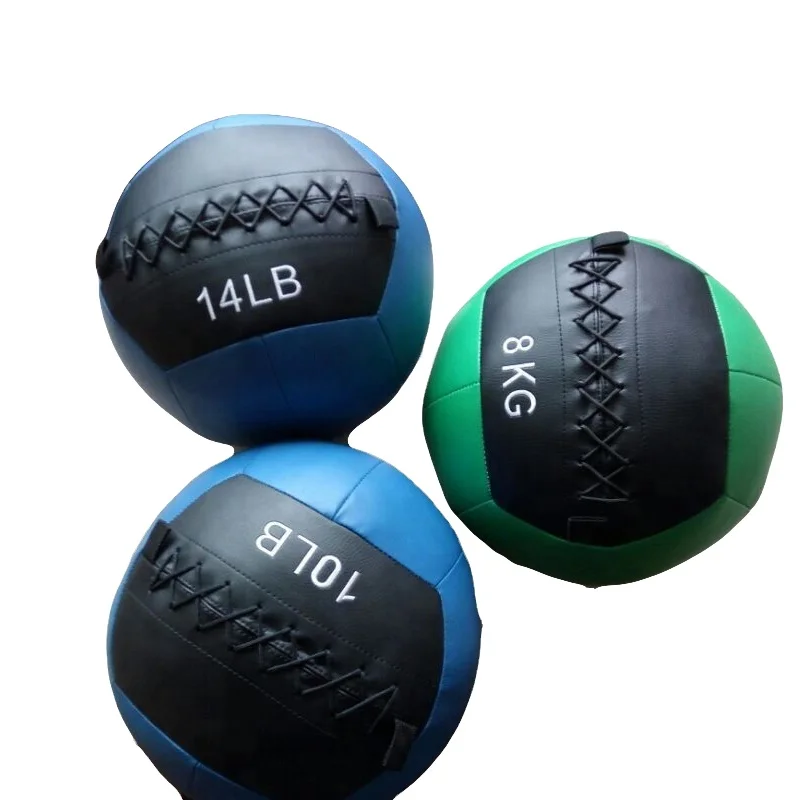 Home Gym Custom - 2026年卸売フィットネススポーツトレーニングカスタムロゴメディシンボクシングPVCソフトウォールボール（ホームジム用）