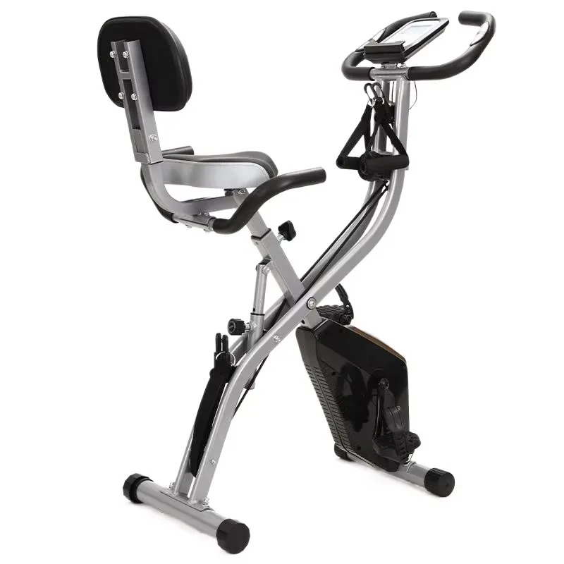 Home Gym Portable - ポータブル折りたたみ式室内ホームジムエクササイズバイク - 家庭用磁気抵抗バイク スピニングトレーニング用