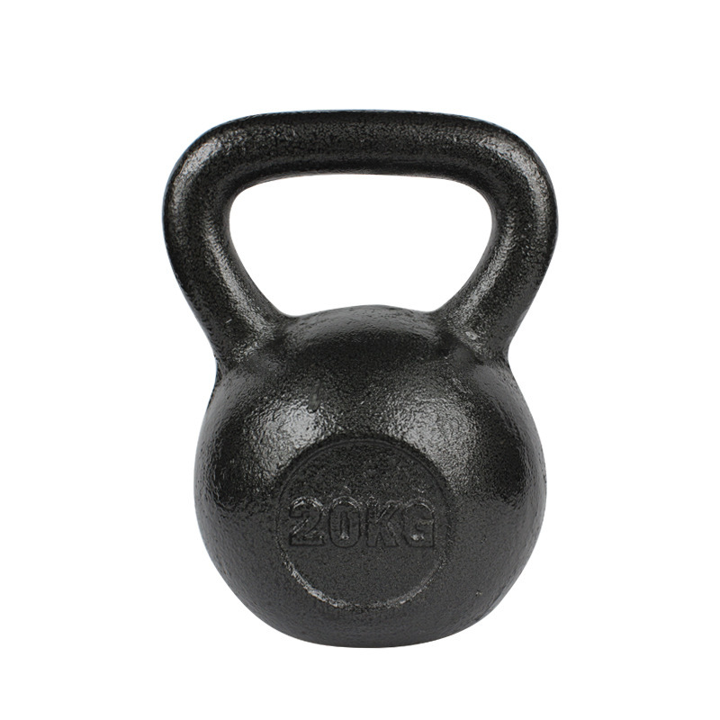 Home Gym Body Solid - ジムホームフィットネスケトルベル筋力トレーニング、固体鋳鉄機器ボディビルディングリフティング、4 kg、5 kg、6 kg、8 kg、10 kg