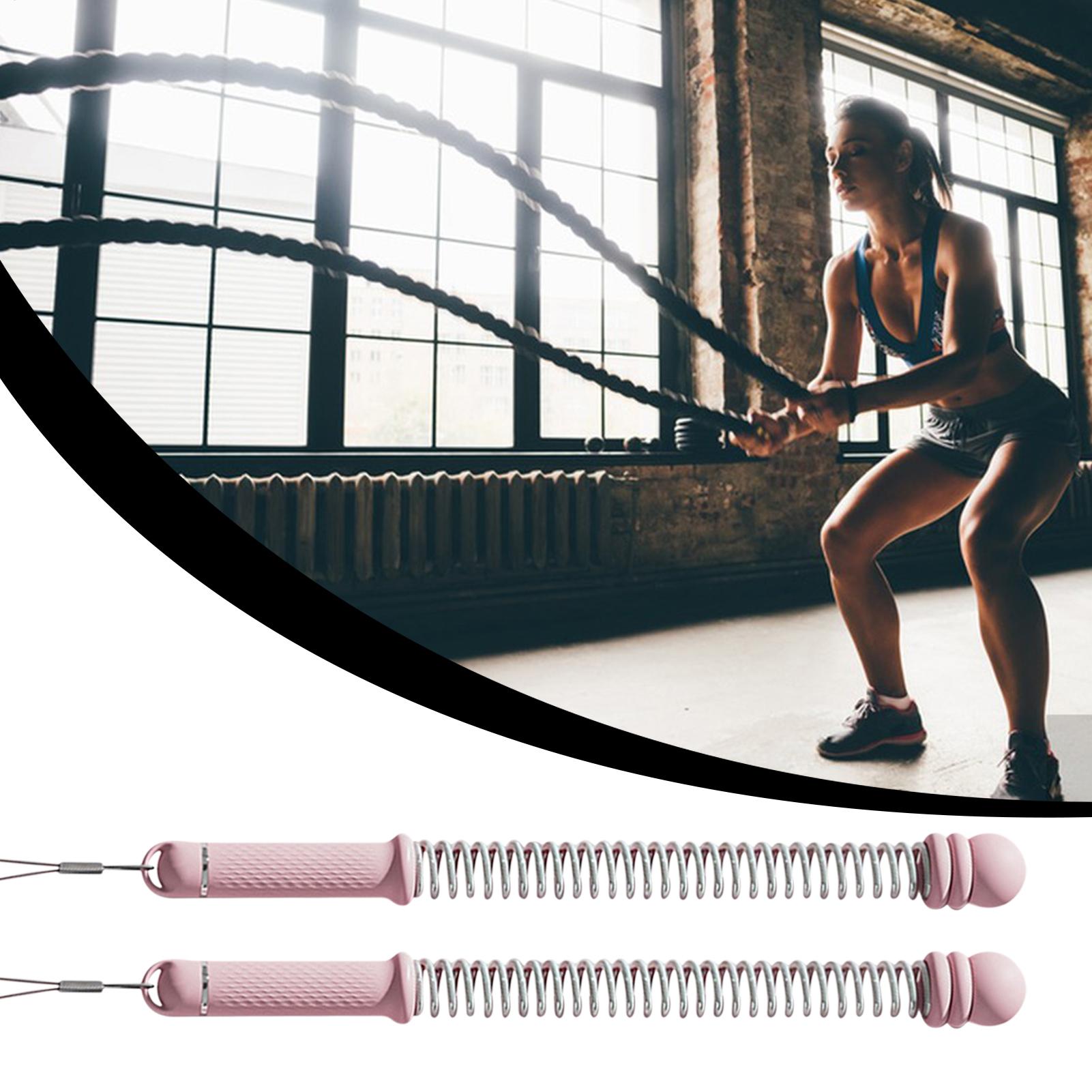 Home Gym Portable - コードレスバトルロープコードレス加重筋力トレーニングポータブルホームジムワイヤレスバトルロープカーディオ有酸素運動ボディビルディング用