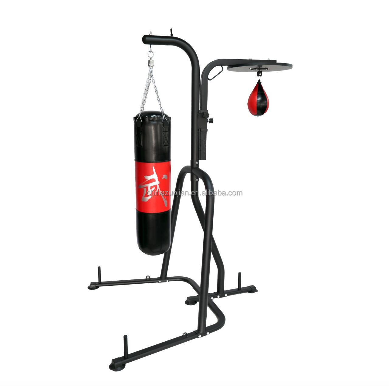 Speed Bag Boxing - ホームジム格闘技パンチングボクシングフィットネスラックスタンディングサンドバッグラックスタンド、スピードボール付きボクシングパンチングバッグスタンド