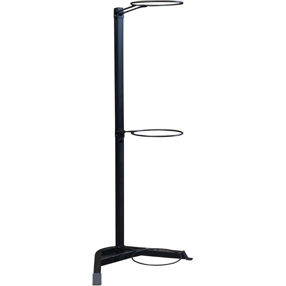 Home Gym Body Solid - ボディソリッド (GSR10B) スタビリティボールラック、ベールストレージまたは家庭用および商業用ジム用、グレー/ブラック