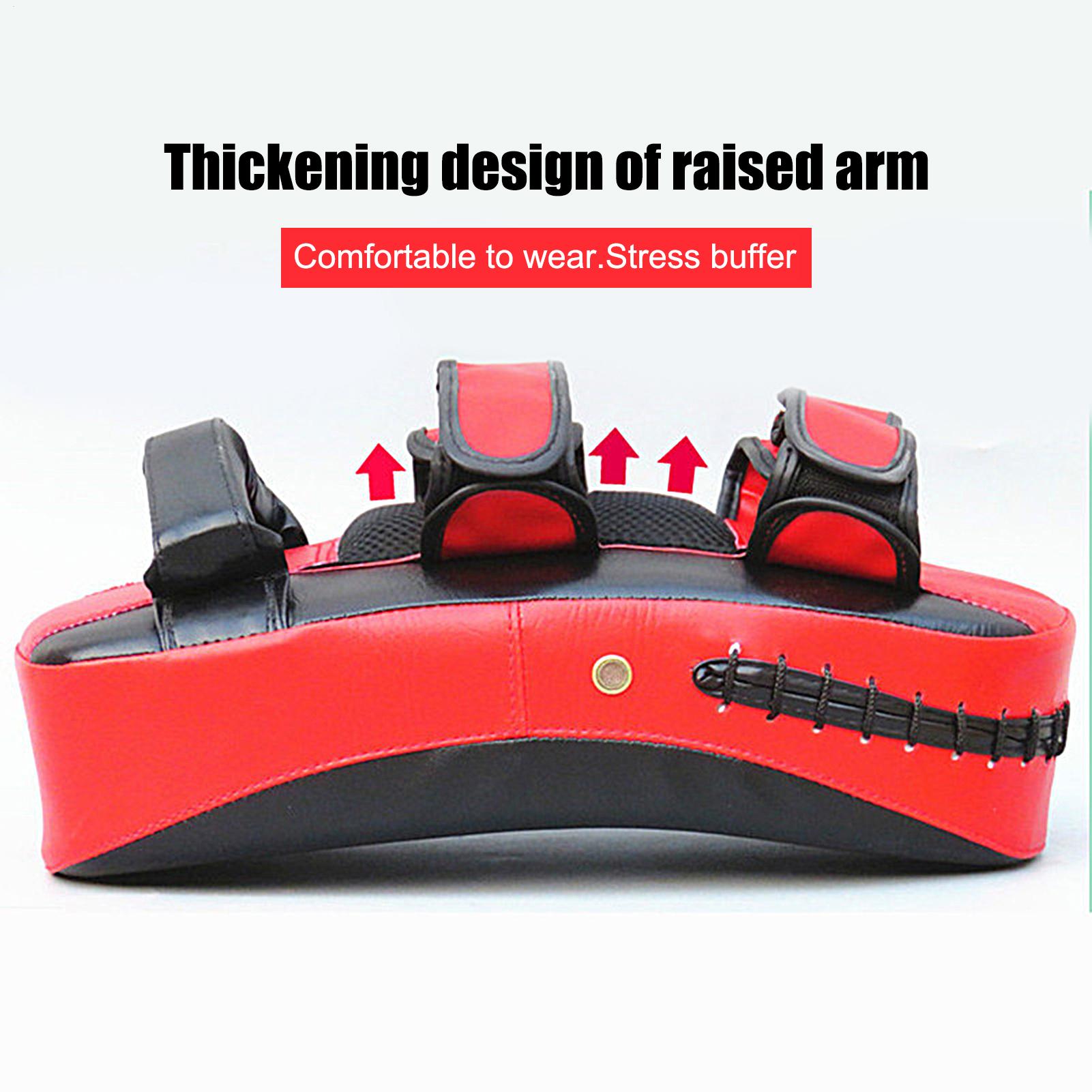 Home Gym Kids - ボクシングパッド PUレザー製 カーブ型パンチング器具 格闘技トレーニングパッド 子供 大人