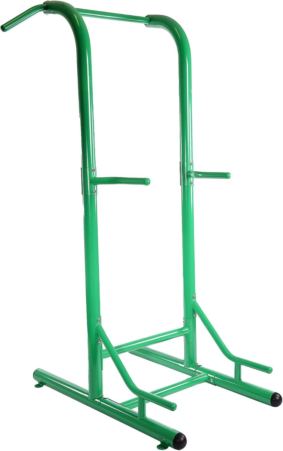 Home Gym Portable - 自立式懸垂バー タワー、屋外用パワーステーション ディップスタンド、ポータブル高さ調節可能ボディウェイトトレーニングフレーム、頑丈なキャリステニクス ホームジムトレーニング器具