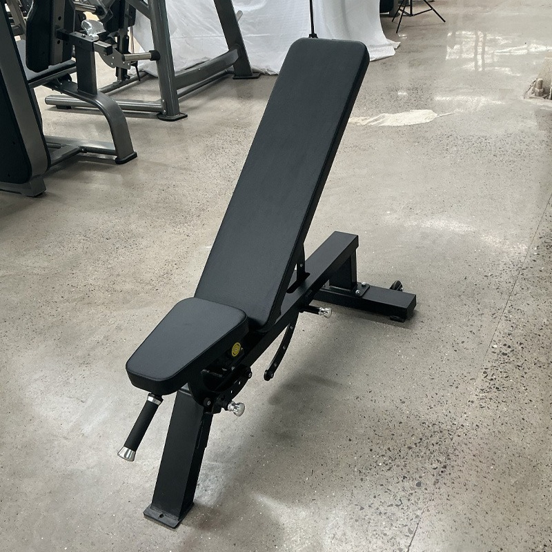 Home Gym Portable - 調整可能なホームジムダンベルベンチ、ポータブルメタル折りたたみ式デザイン、安全機能付き、全身トレーニング用、年間大セール