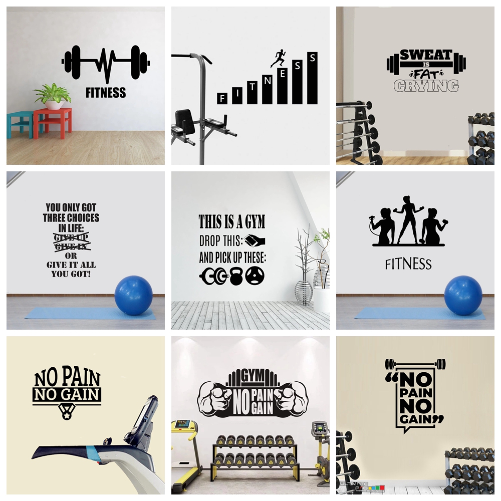 Home Gym Kids - 子供のためのグリー文化のウォールステッカー,家の装飾,リビングルーム,壁紙の装飾,素晴らしいオファー