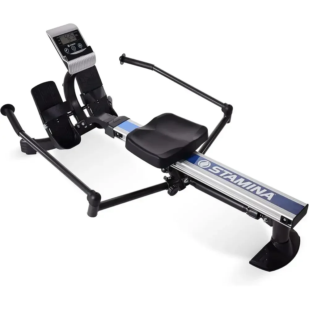 Home Gym Rowing Machine - 油圧式ローイングマシン、抵抗強度250ポンド、フィットネストレーニング用ホームジムエクササイズ機器