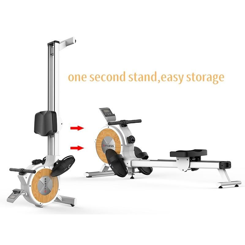 特許取得済みのユニークな16段階調整可能な抵抗付きローイング - Home Gym Rowing Machine のレビューと価格