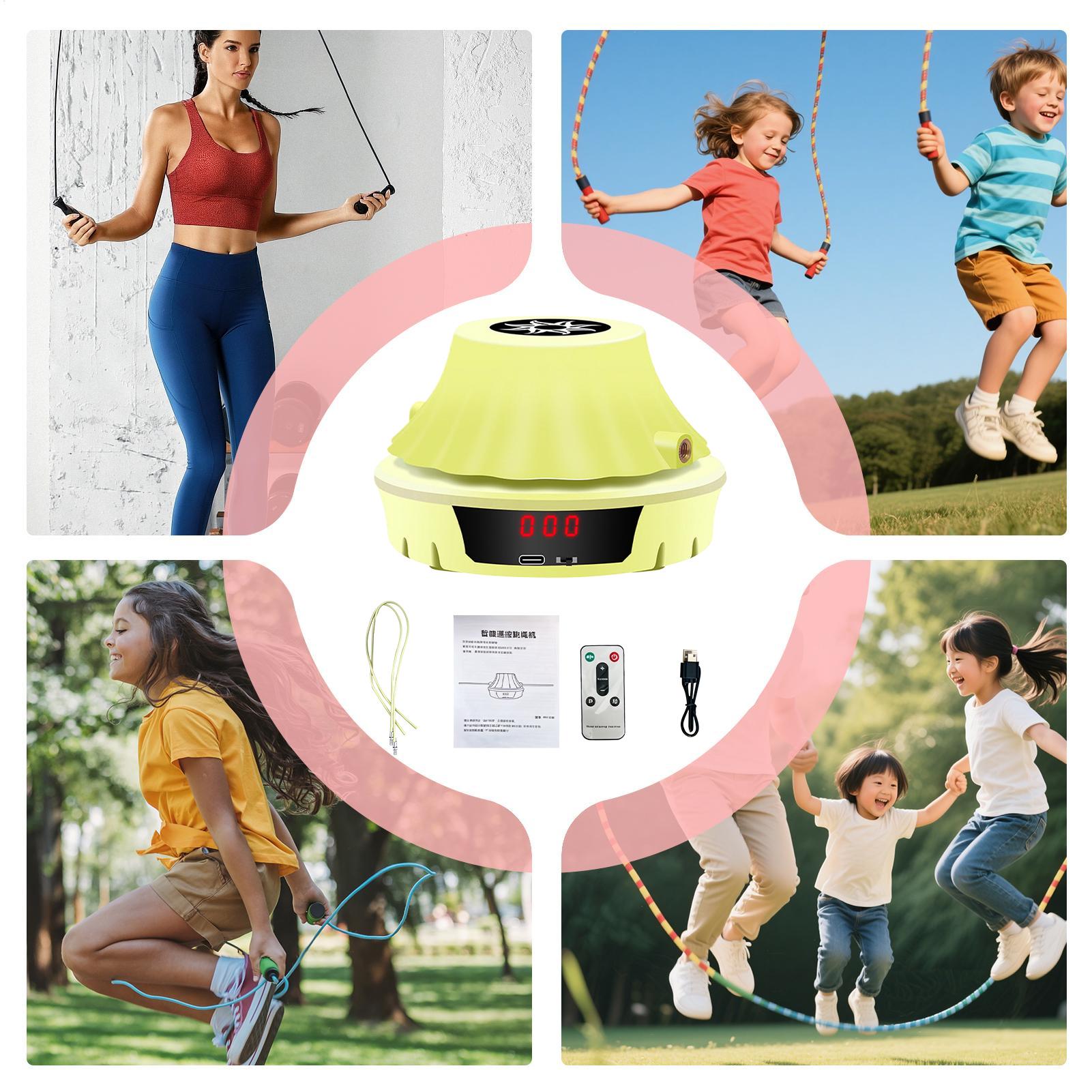 自動ジャンプトレーナー LCDカウンター付き 自動ポータブル - Home Gym Kids のレビューと価格