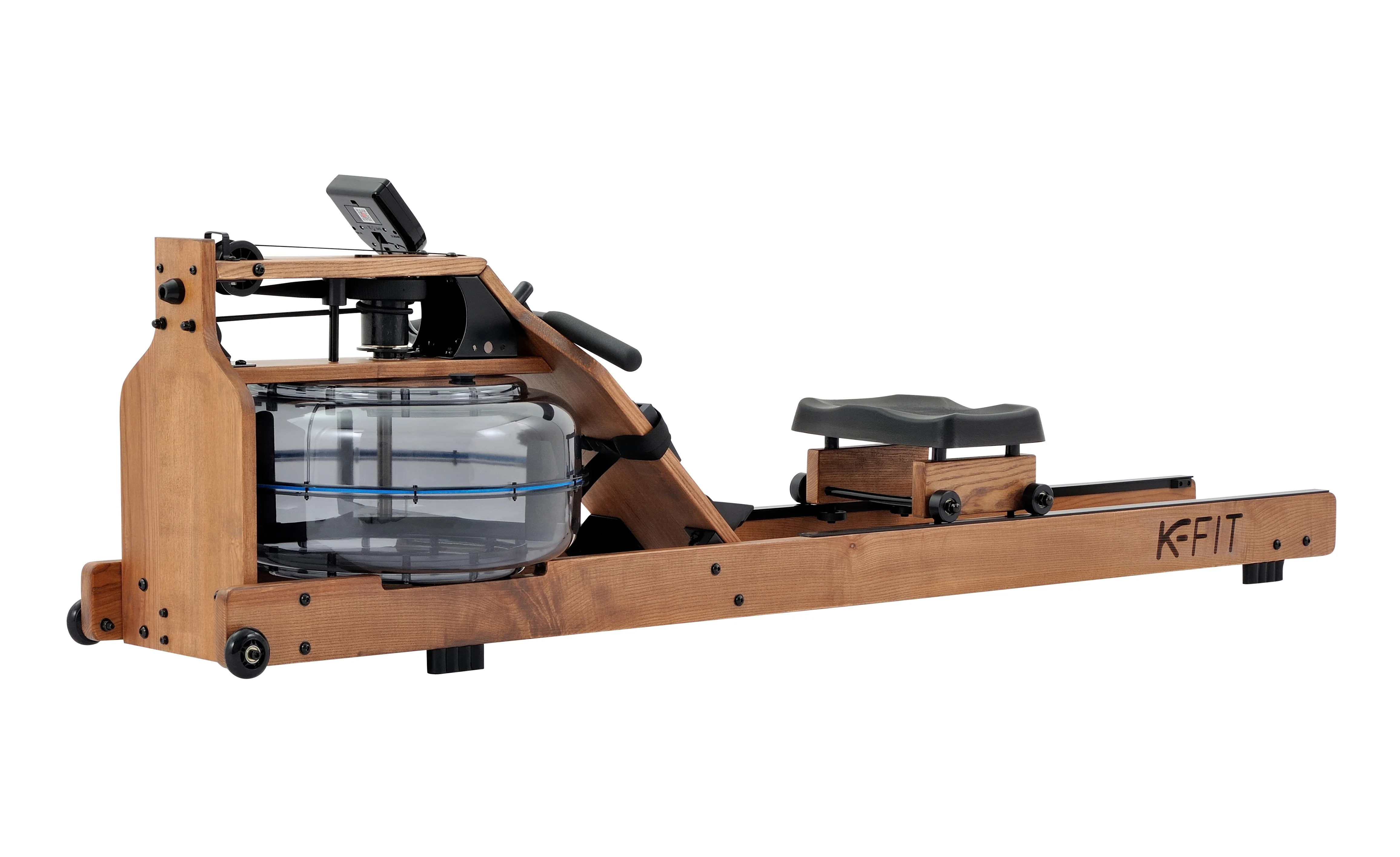 屋内有酸素運動フィットネスジム機器 木製水抵抗ローイングマシ - Home Gym Rowing Machine のレビューと価格