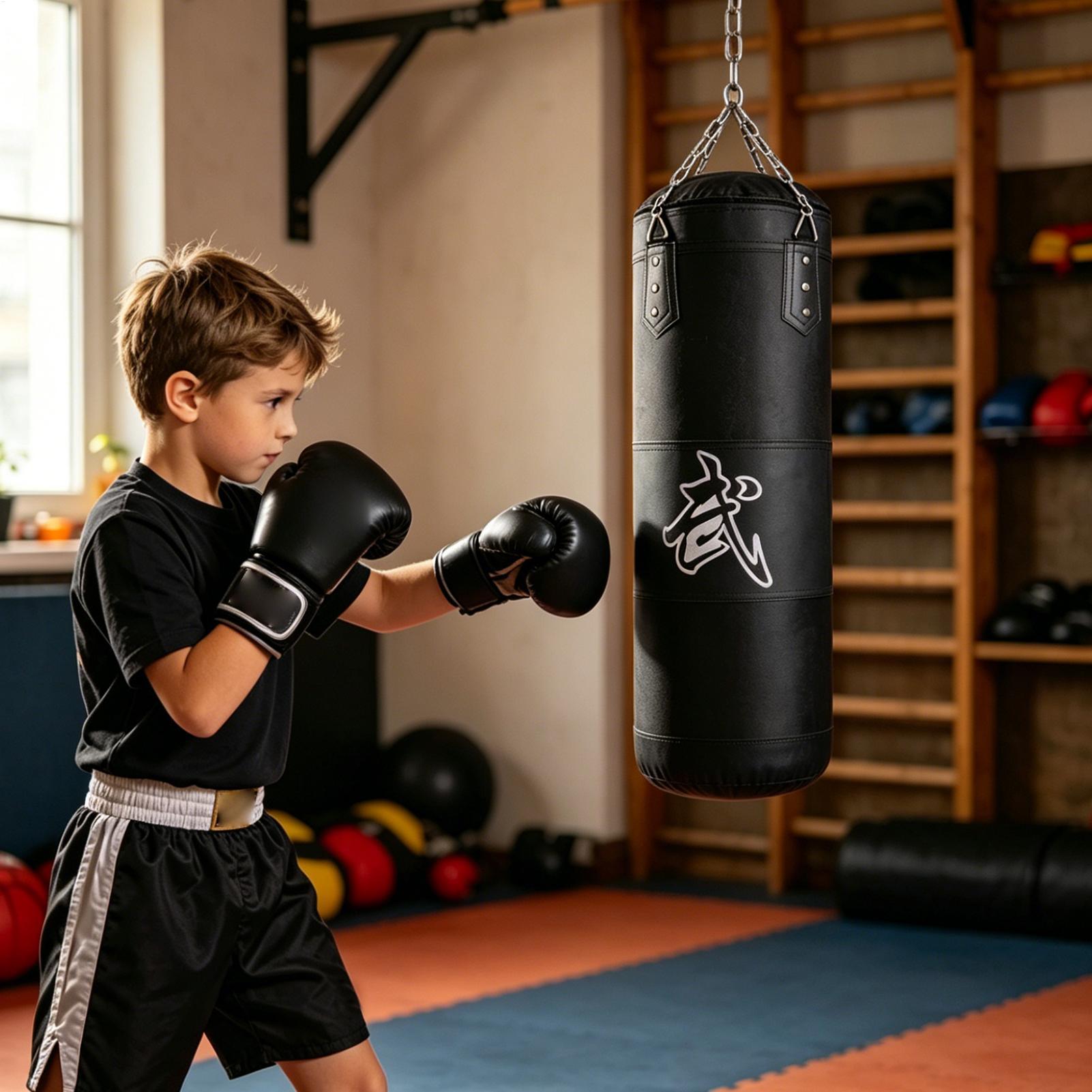 大人用パンチングバッグ 80 センチメートル吊り下げ可能な機 - Home Gym Kids のレビューと価格