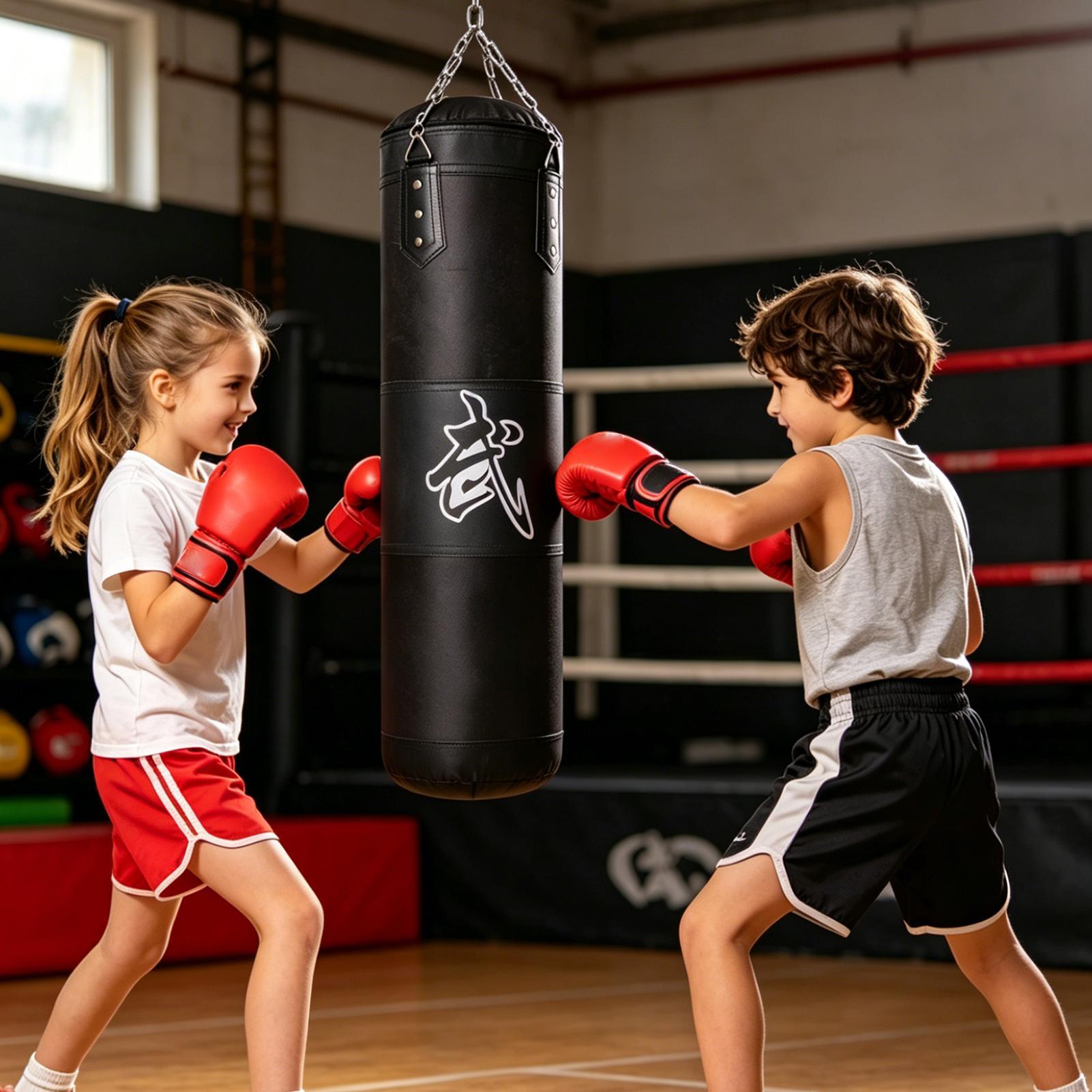 大人用パンチングバッグ 80 センチメートル吊り下げ可能な機 - Home Gym Kids のレビューと価格