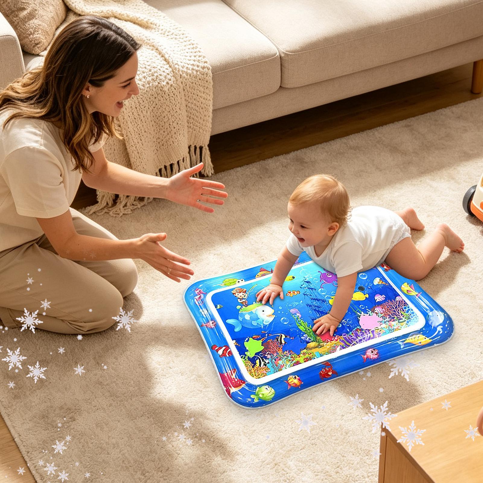 子供用ウォーターパッド 感覚刺激 海の動物柄 インフレータブ - Home Gym Floor のレビューと価格