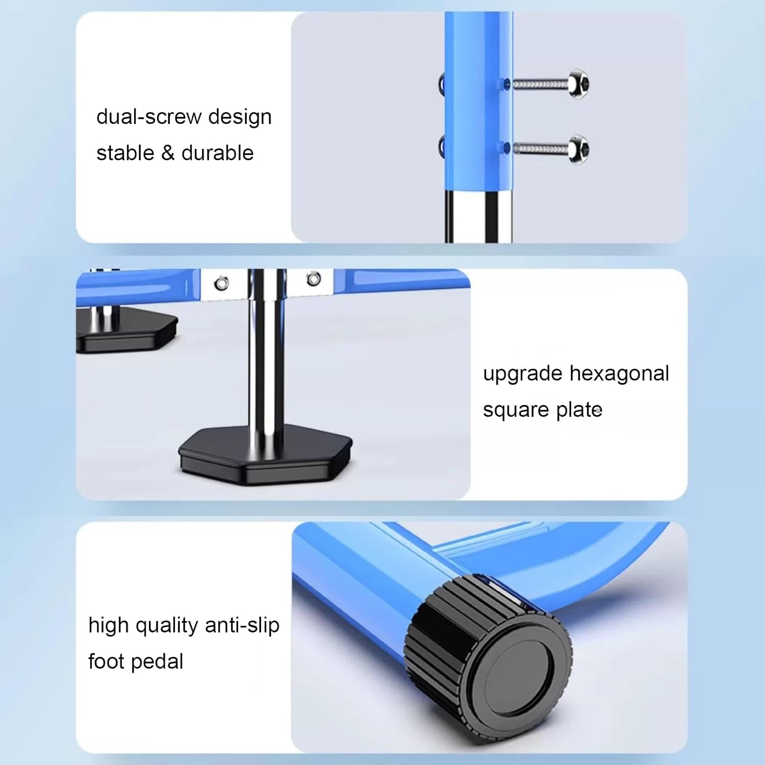 調整可能な室内ホームジムフィットネス水平フロアーバー青色スチ - Home Gym Floor のレビューと価格