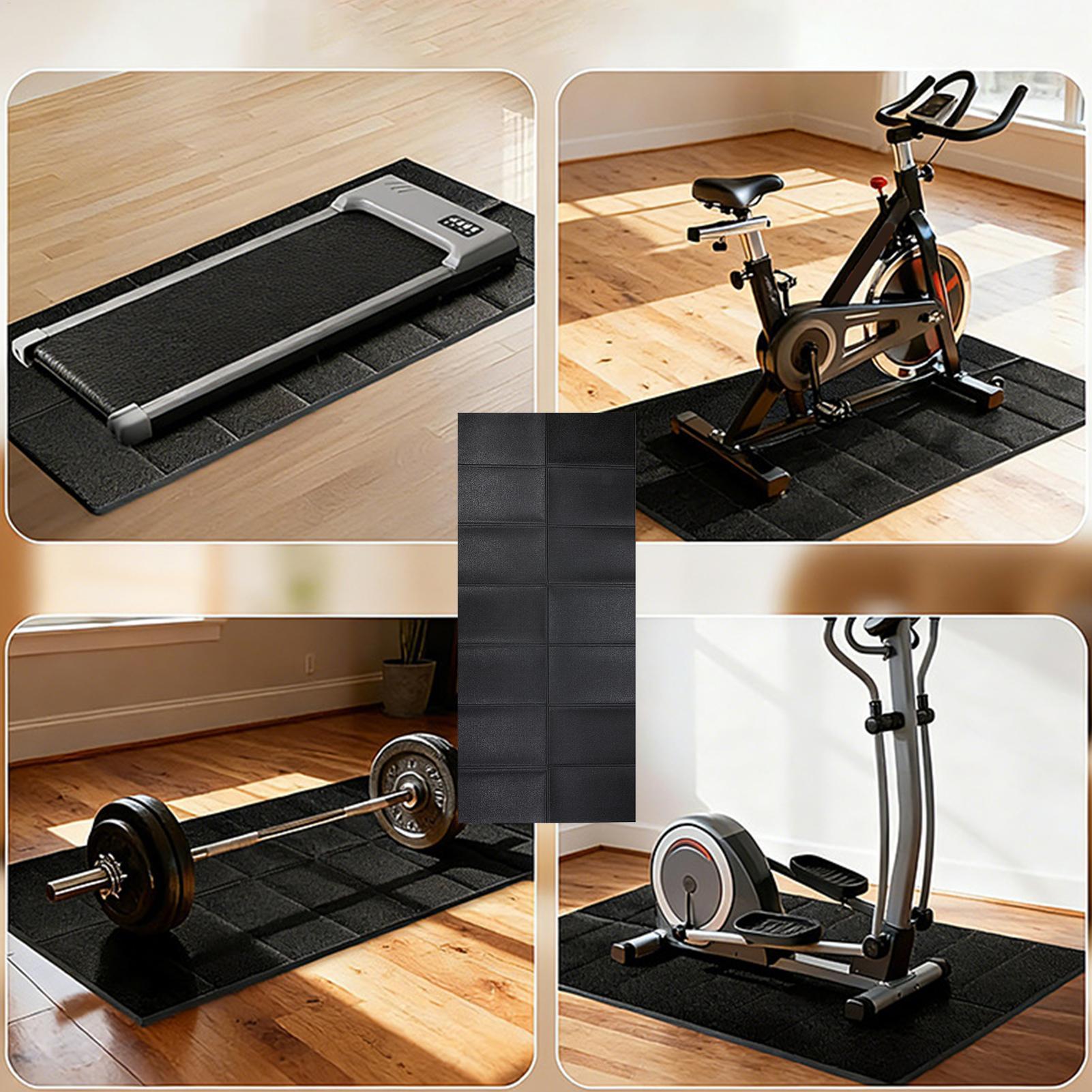 トレッドミルマット振動吸収ヘビーデューティトレッドミルフロア - Home Gym Floor のレビューと価格