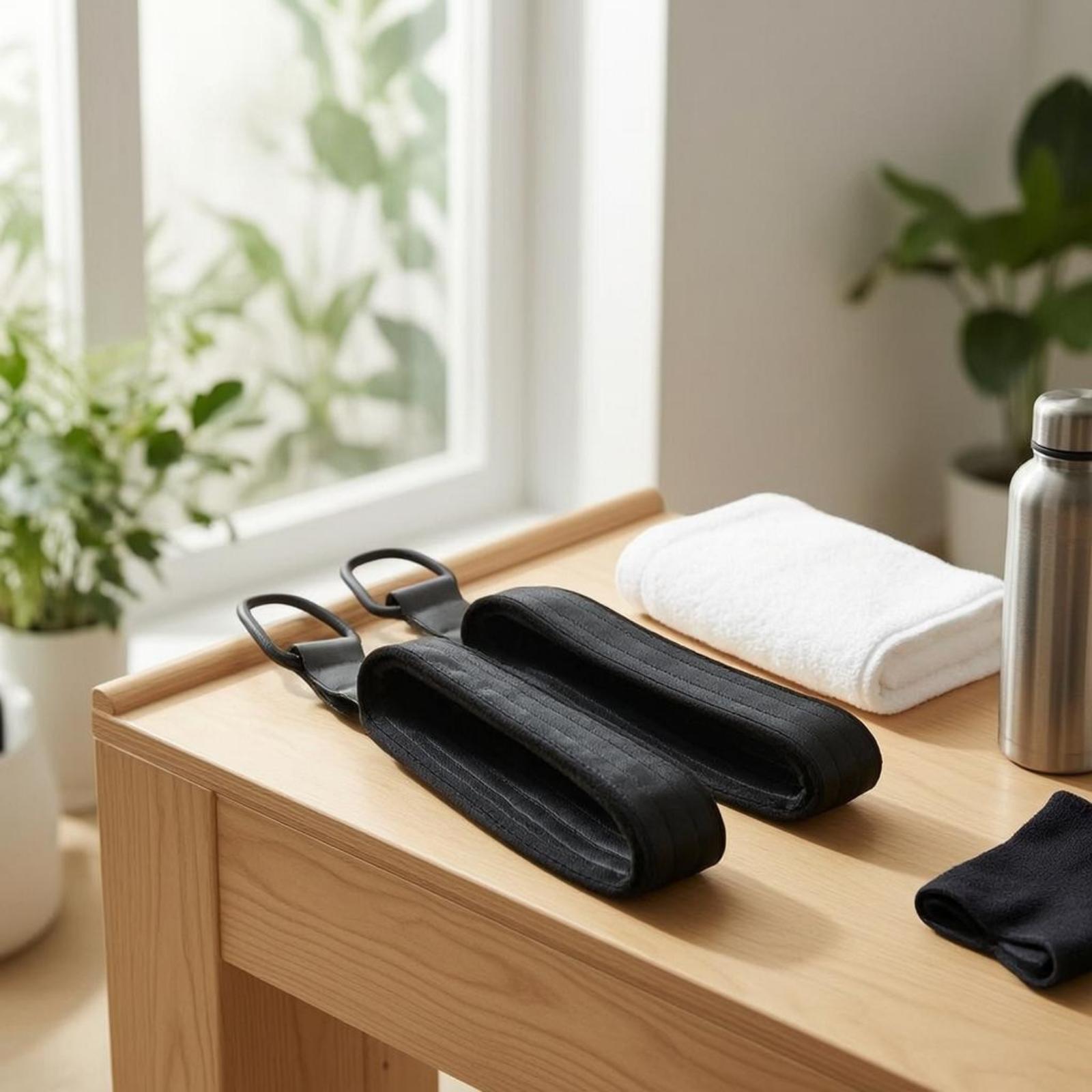 ピラティストレーニングストラップ高強度フィットネスグリップジ - Home Gym Exercise のレビューと価格