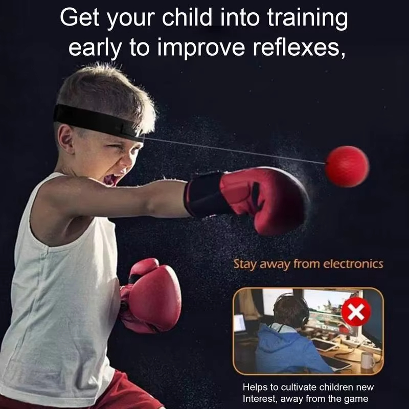 伸縮性のあるヘッドバンドとブラックライトボールヘッドバンドス - Speed Bag Boxing のレビューと価格
