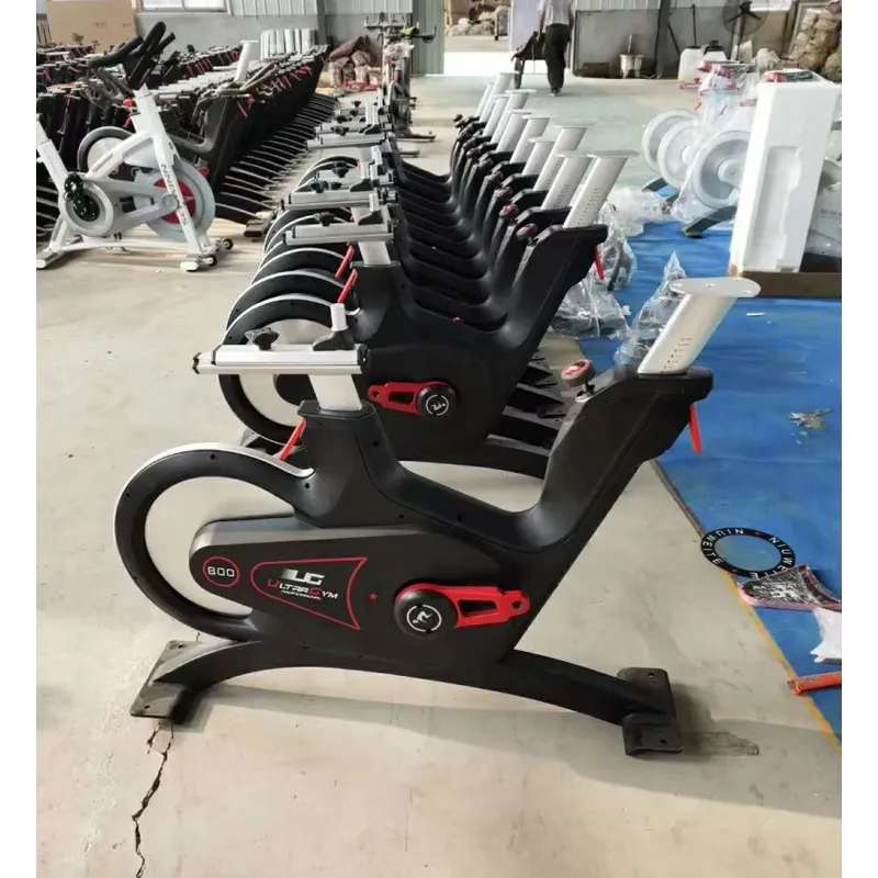 プロ仕様の磁気抵抗スピニングバイク、室内サイクリングエクササ - Home Gym Exercise のレビューと価格