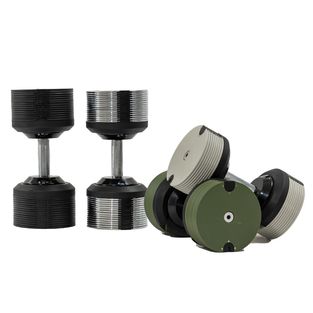 40kg調整可能ダンベルセット、スチール＆ラバー製フィットネ - Home Gym Custom のレビューと価格