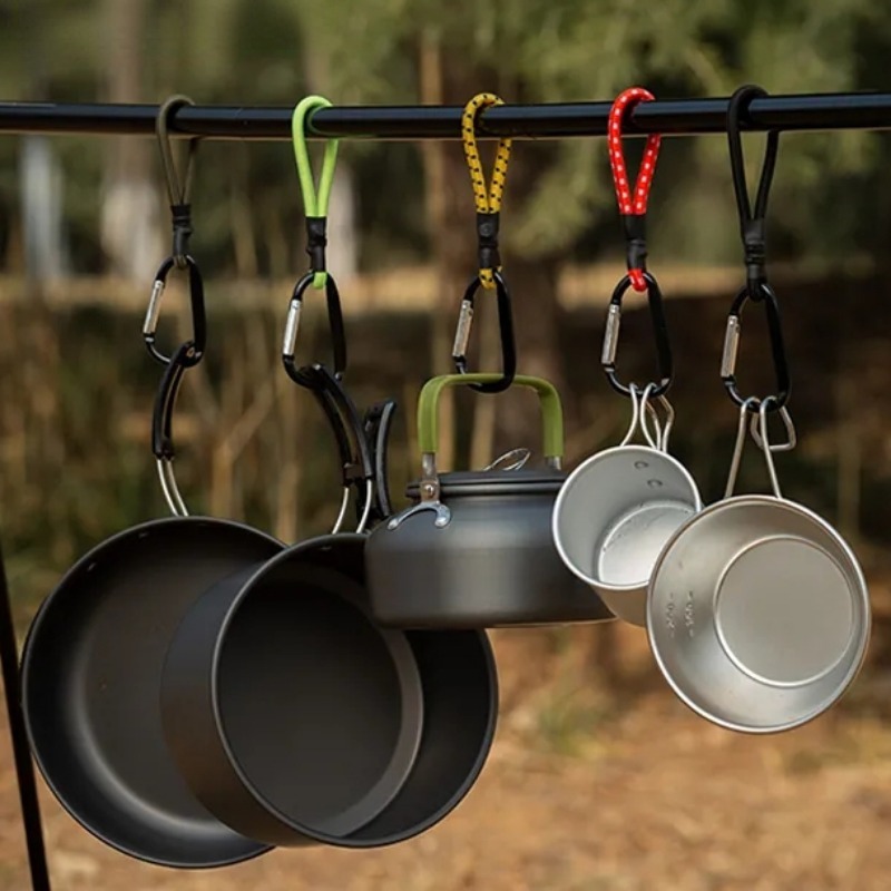 5 個の高耐久バンジーコード弾性タイストラップストリングカラ - Resistance Band Heavy のレビューと価格