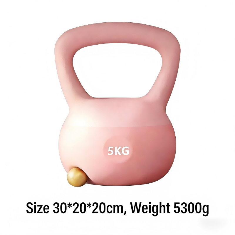 5KG PVCケトルベル 滑り止めグリップ付き 床に優しい  - Home Gym Floor のレビューと価格