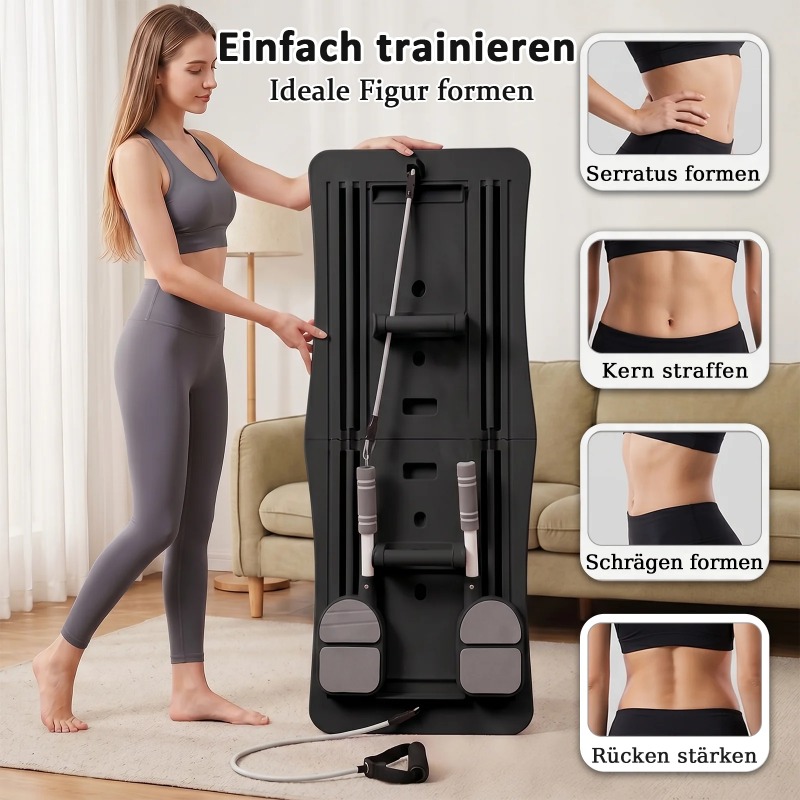 多機能腹筋トレーニングボード、折りたたみ式コアトレーナー、抵 - Home Gym Full Setup のレビューと価格
