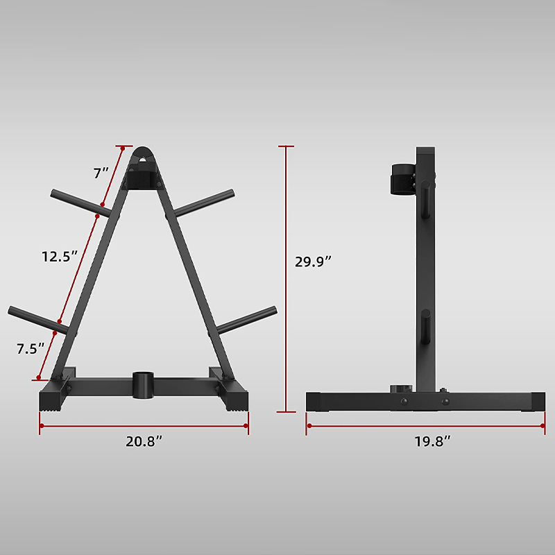 バーベルホルダー付きユニバーサルフロアバーベルウェイトプレー - Home Gym Floor のレビューと価格