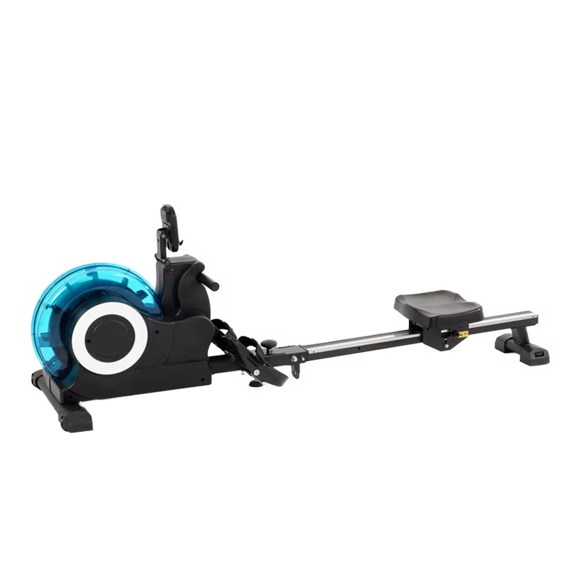 耐水性、音声遮断機能付き、折りたたみ式、LEDスチール製シン - Home Gym Rowing Machine のレビューと価格