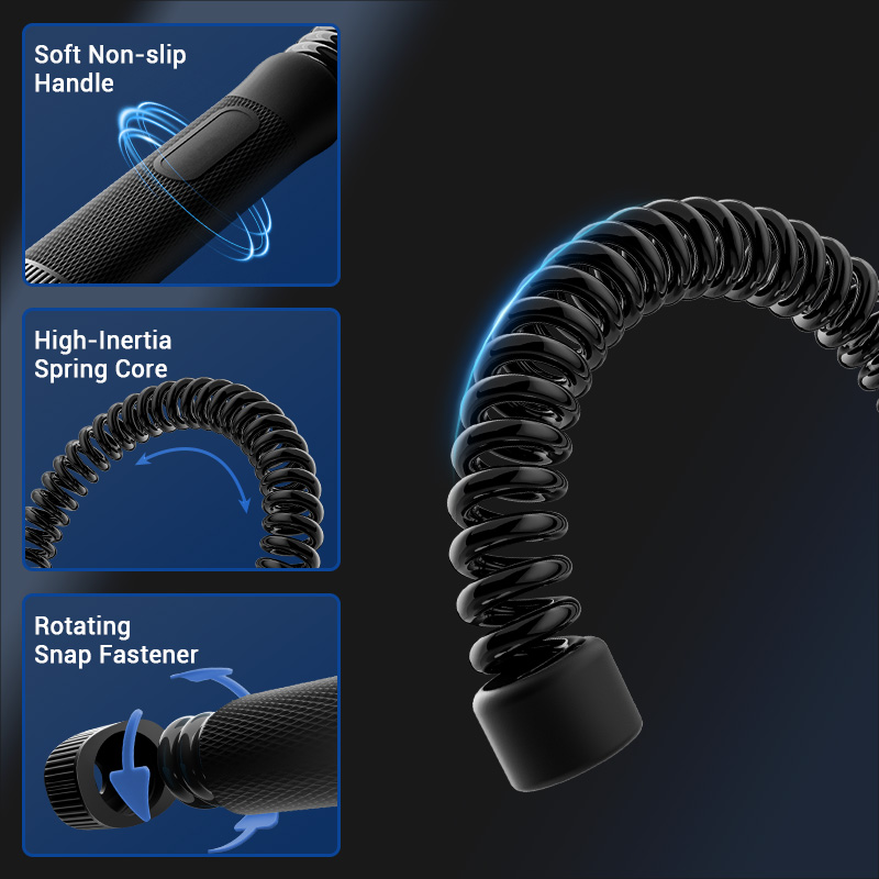 UMAY ロープレスバトルロープ、低騒音抵抗エクササイズロー - Home Gym Portable のレビューと価格