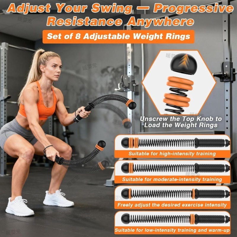 調節可能な抵抗力のあるロープレスバトルロープ ホームジム用ロ - Home Gym Full Setup のレビューと価格
