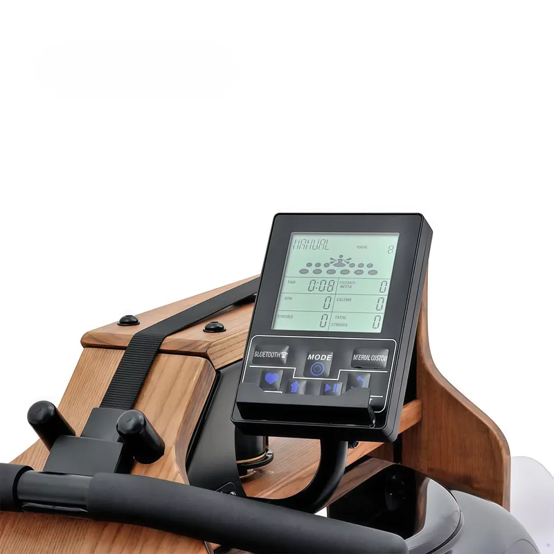 調整可能な木製ウォーターローイングマシン、輸入無垢材ホームジ - Home Gym Rowing Machine のレビューと価格