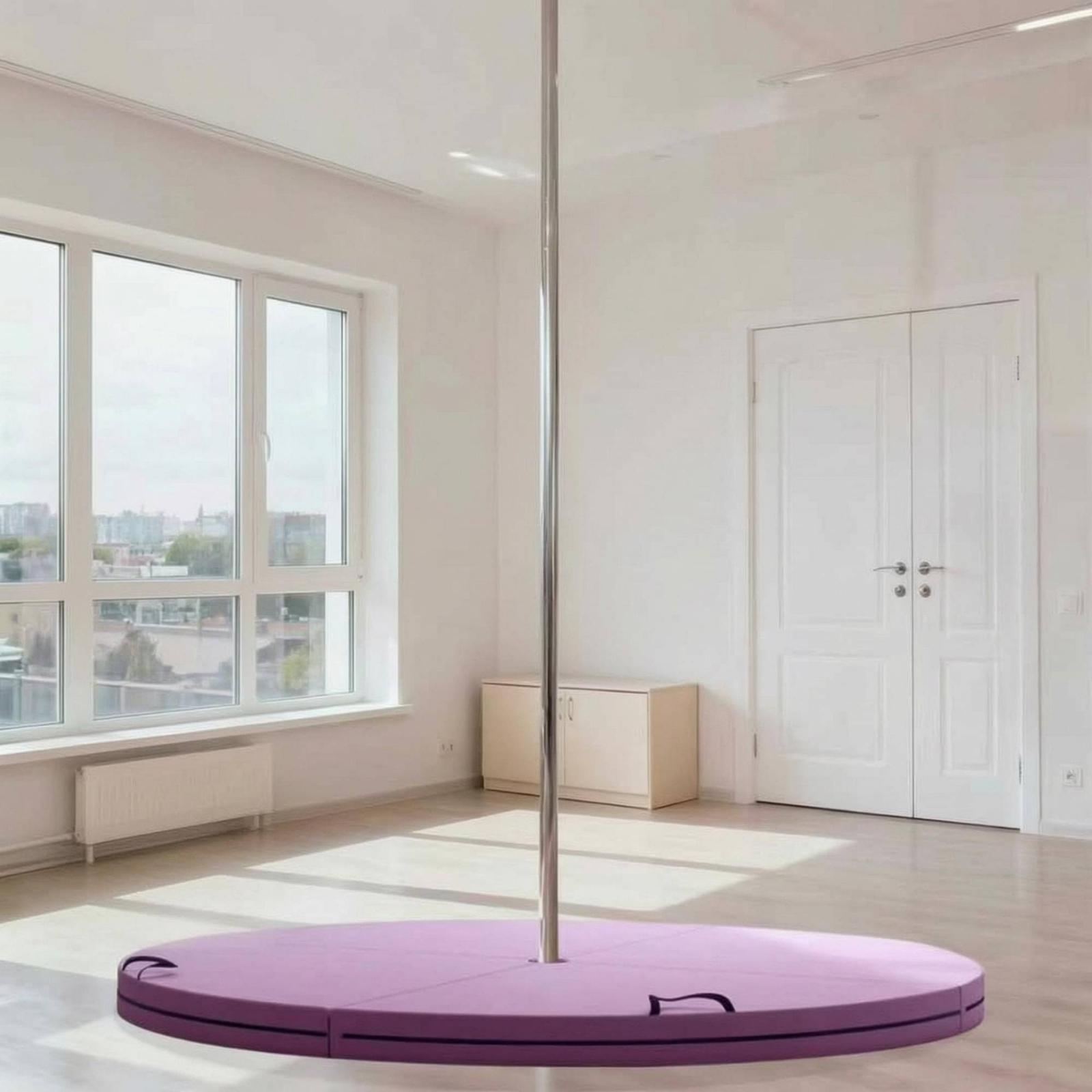 多節折りたたみ式エクササイズパッド、クッション付きポールダン - Home Gym Floor のレビューと価格