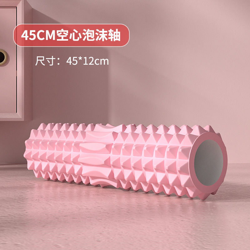 中空フォームローラー 45 センチメートルヨガブロックマッサ - Home Gym Setup のレビューと価格