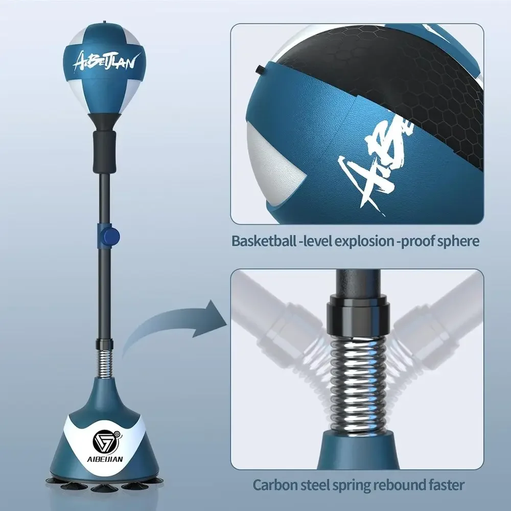 高さ調節可能なボクシングバッグスタンド、スピードボール付き、 - Speed Bag Boxing のレビューと価格