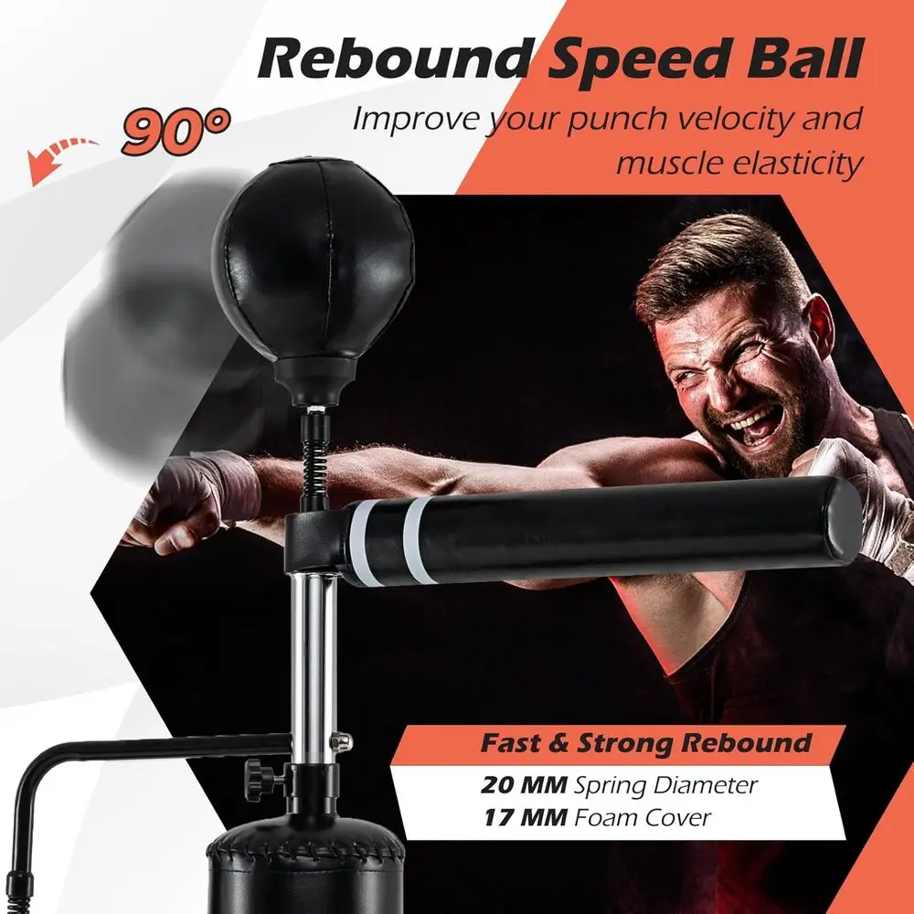 高さ調節可能なリバウンド式ボクシングバッグ（スピードボール2 - Speed Bag Boxing のレビューと価格