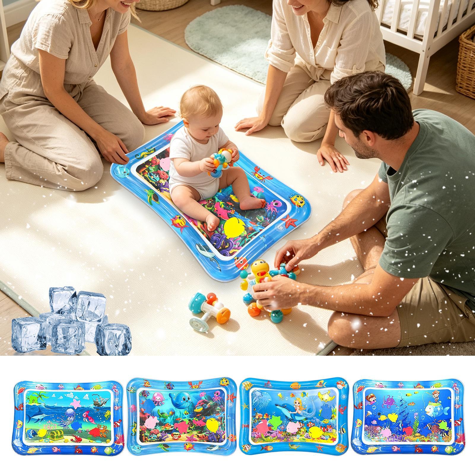 子供用水遊びマット漫画海の動物柄インフレータブル感覚パッド子 - Home Gym Floor のレビューと価格