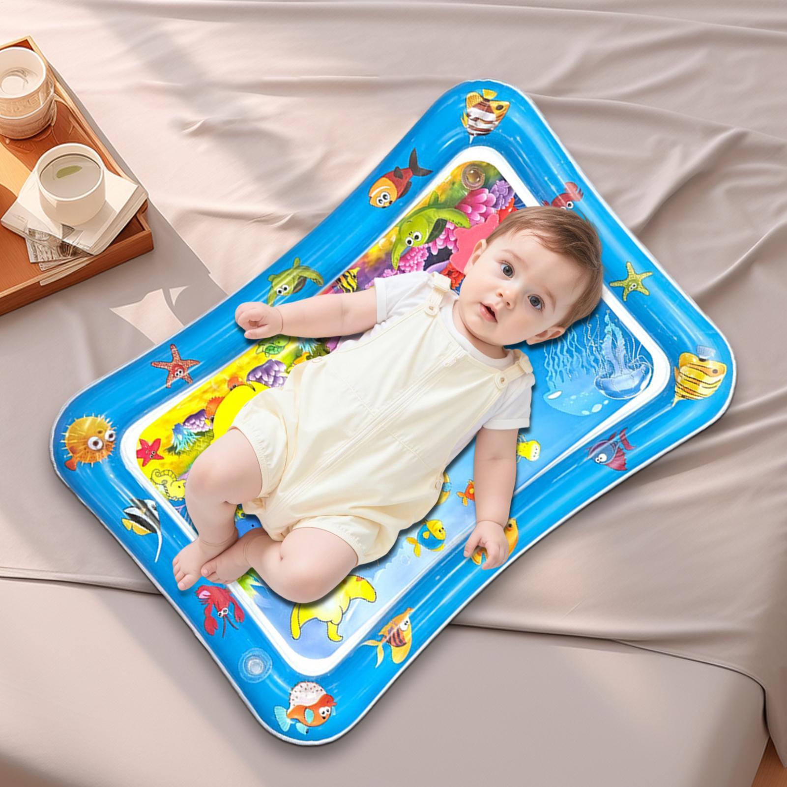 子供用水遊びマット漫画海の動物柄インフレータブル感覚パッド子 - Home Gym Floor のレビューと価格