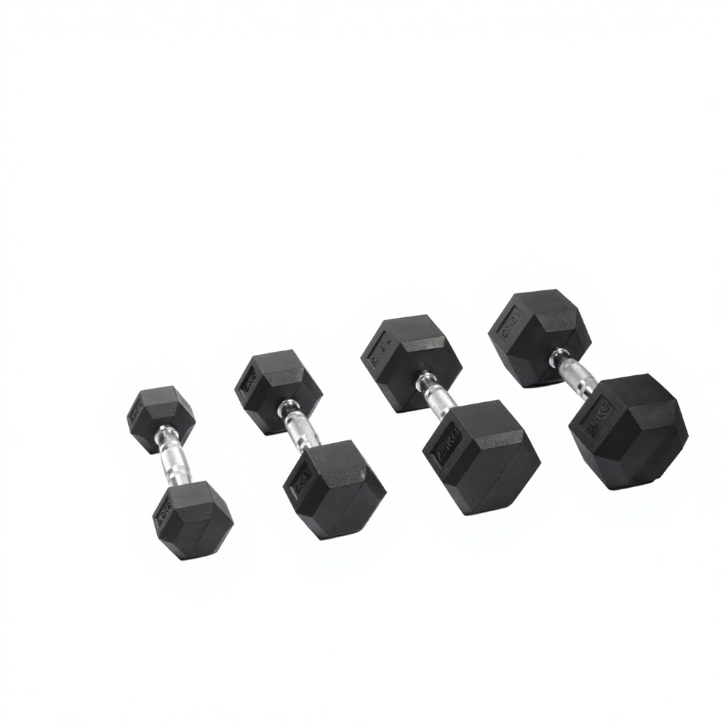 工場卸売カスタム耐久性ラバーコーティング六角ダンベル 重量器 - Home Gym Custom のレビューと価格