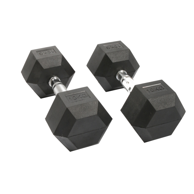 工場卸売カスタム耐久性ラバーコーティング六角ダンベル 重量器 - Home Gym Custom のレビューと価格