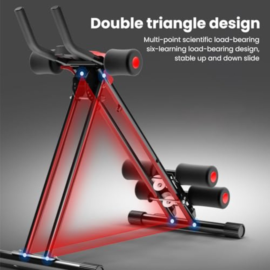 ホームジムローイング＆腹筋マシン4in1、スチールフレーム、 - Home Gym Rowing Machine のレビューと価格