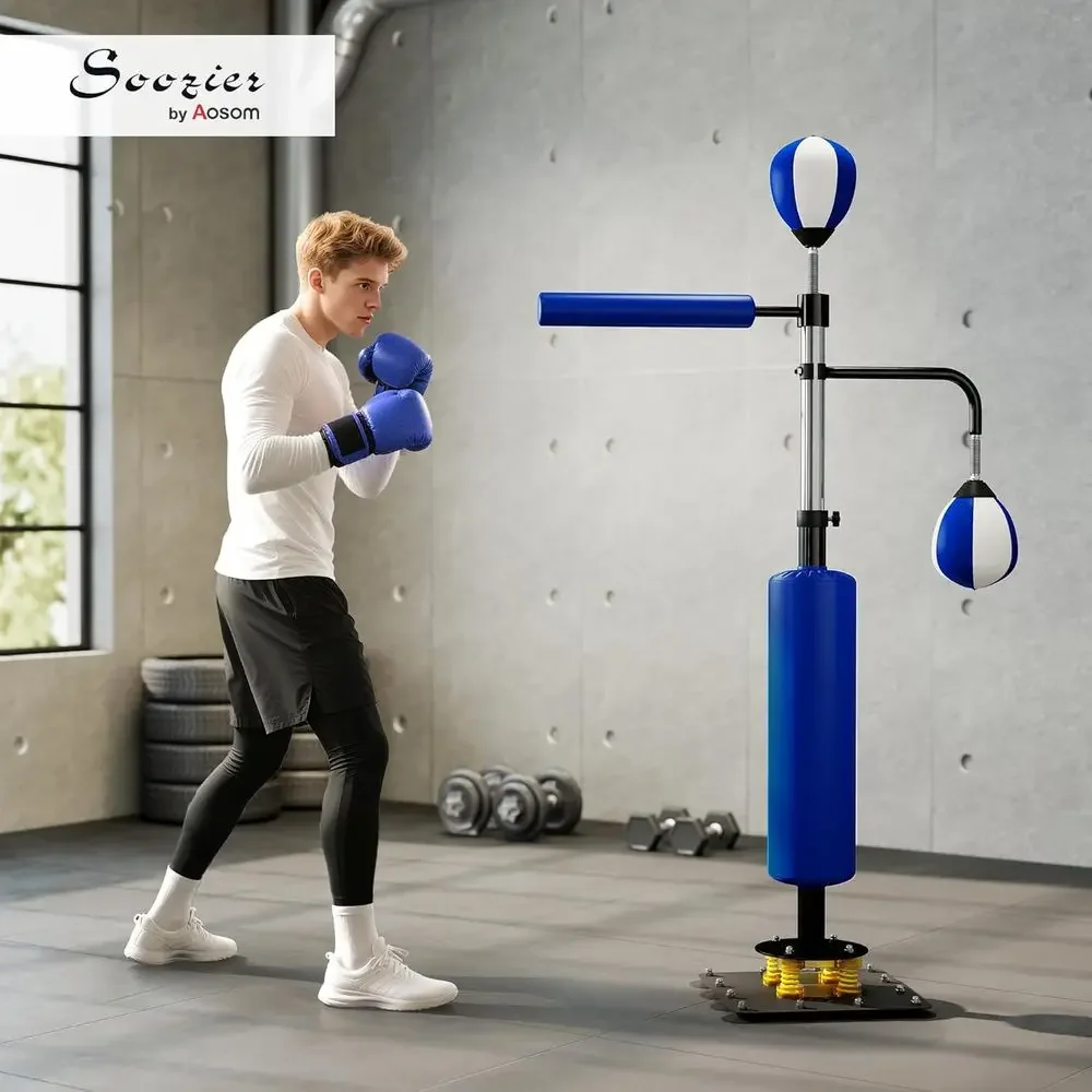 高さ調節可能なボクシングバッグスタンド（スピードバッグとリア - Speed Bag Boxing のレビューと価格