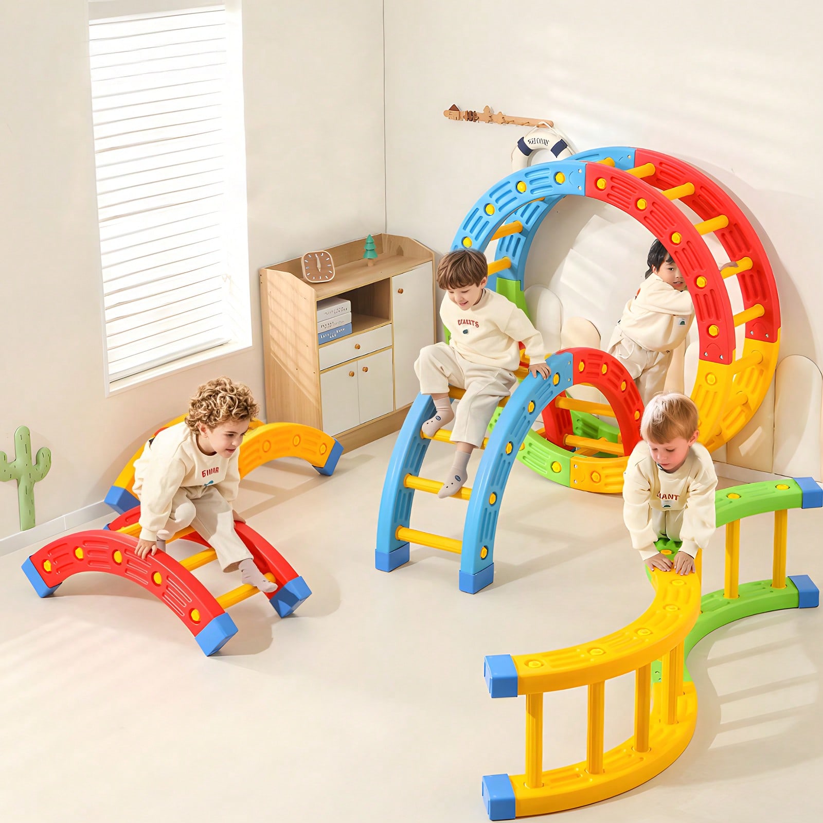 GCCSJ 2-in-1 折りたたみ式幼児用クライミングトイ - Home Gym Kids のレビューと価格