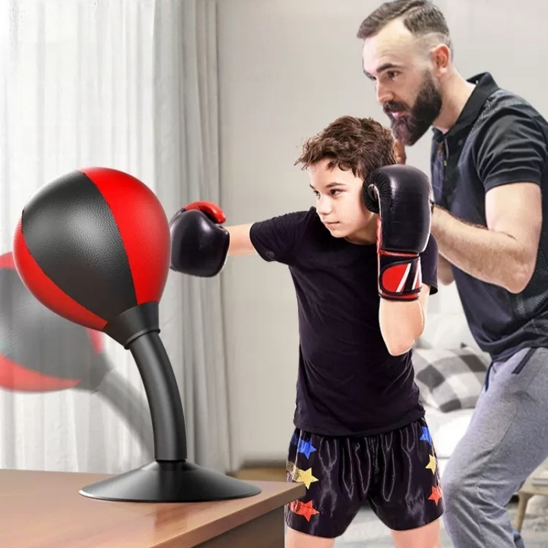 デスクトップボクシングボール サクションカップサンドバッグ  - Speed Bag Boxing のレビューと価格