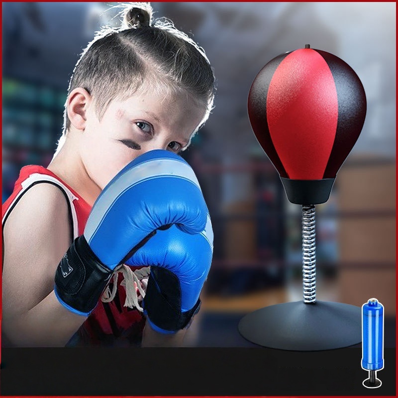 デスクトップボクシングボール サクションカップサンドバッグ  - Speed Bag Boxing のレビューと価格