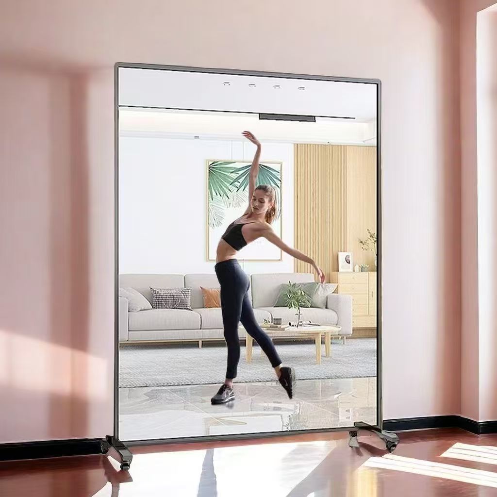 家庭用ヨガ取り外し可能な全身ダンスミラー（ホイール付き）床か - Home Gym Full Setup のレビューと価格