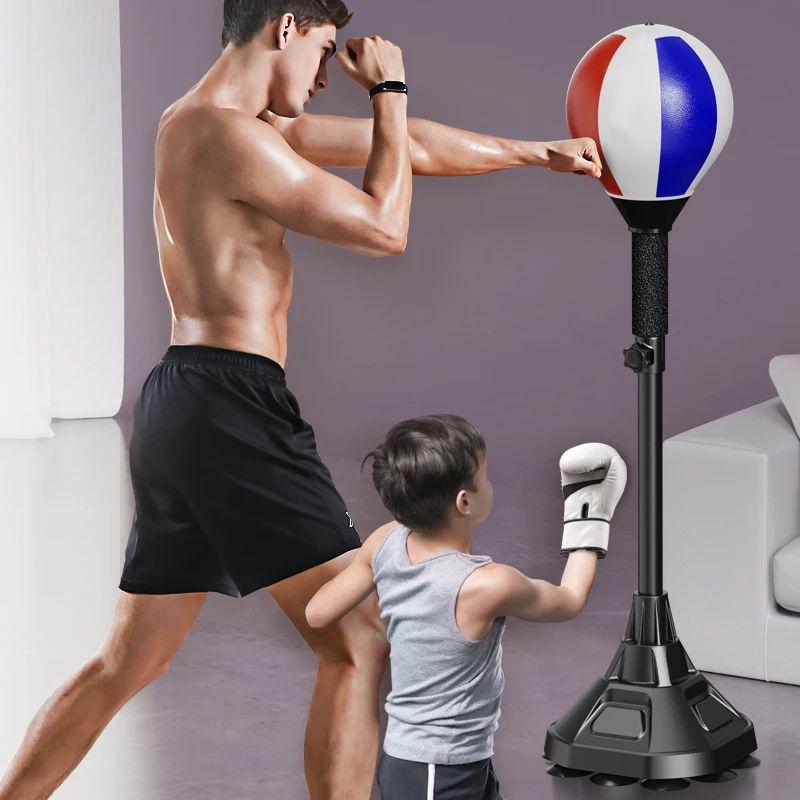 調整可能な垂直ボクシングボール フィットネスボクシングパンチ - Speed Bag Boxing のレビューと価格