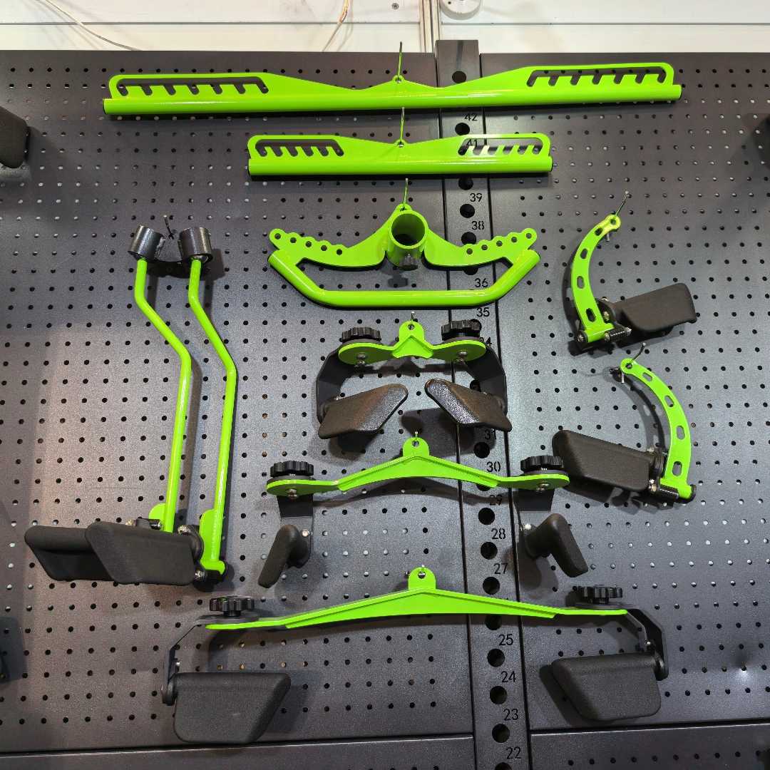 ラットプルダウングリップハンドル、Tバー、Vバー、上腕二頭筋 - Home Gym Rowing Machine のレビューと価格