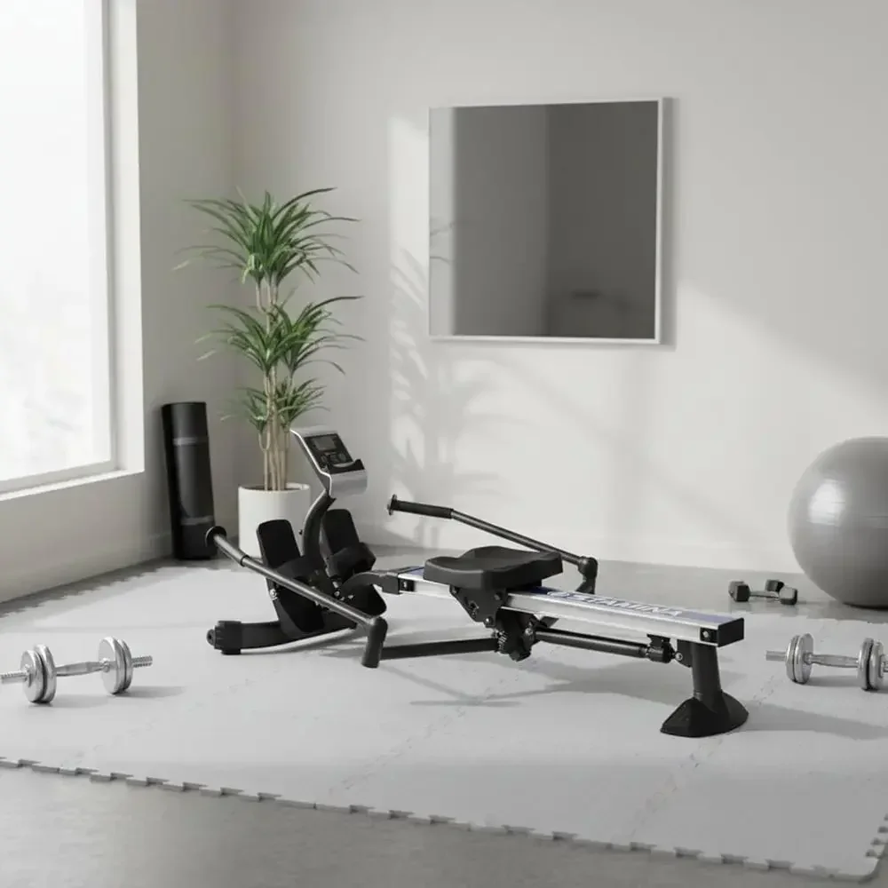 油圧式ローイングマシン、抵抗強度250ポンド、フィットネスト - Home Gym Rowing Machine のレビューと価格