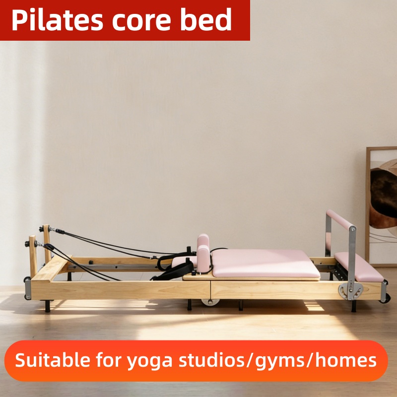ピラティス コアベッド 折りたたみ式 ラバーウッド 大型器具 - Home Gym Custom のレビューと価格