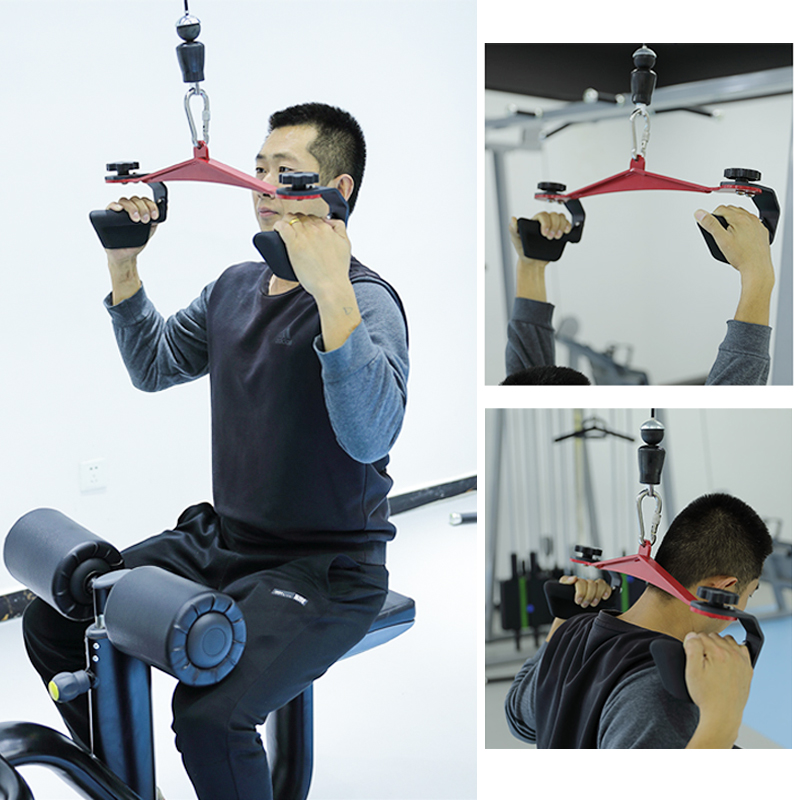 調整可能なフィットネスラットプルダウンバージムプーリーケーブ - Home Gym Rowing Machine のレビューと価格